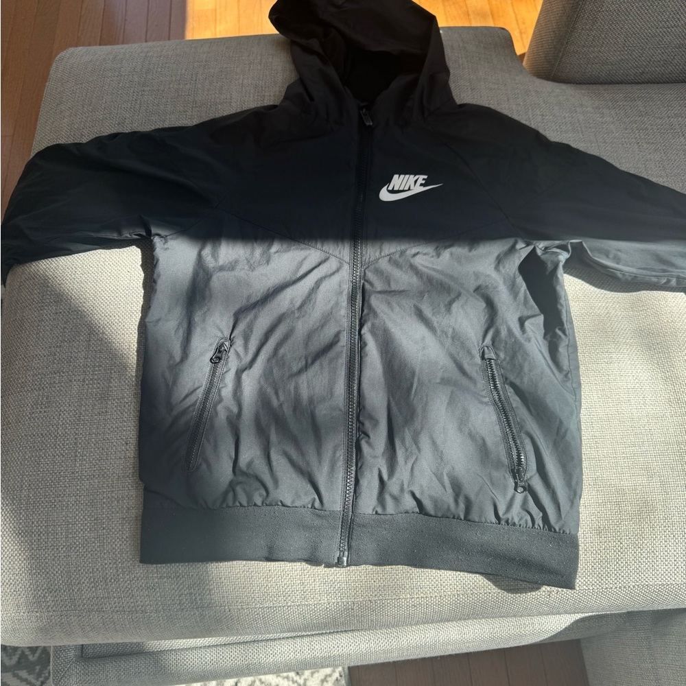 Nike  youth Black all weather Hooded Jacket